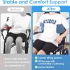 Lateral Support for Wheelchair Back Support Cushion Posture Foam Wedge Pillows Contoured Wheelchair Cushion Side Padding for Seniors Better Posture with Strap view 4