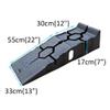 13 x 7 Inch Vehicle Ramps, Auto Repair Lift Ramps Service for Garage Workshop, Stackable Auto Service Ramps view 3