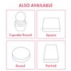 Cakeshop Landscape Personalised Edible Cake Topper With Funny Bad Eye Sight Distance Joke | Personalise Custom Name | Birthdays & Celebrations | Multiple Shapes & Sizes | Icing & Wafer Paper Options view 3