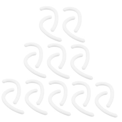 FRCOLOR 10pairs Silicone Ear Hooks Strangle Ear Covers Caps for Hair Accessories Protectors Pin Covers