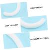 FRCOLOR 10pairs Silicone Ear Hooks Strangle Ear Covers Caps for Hair Accessories Protectors Pin Covers view 2