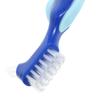 FRCOLOR 10pcs Double Sided Denture Brush Blue Denture Cleaning Brush for Braces Toothbrush view 2