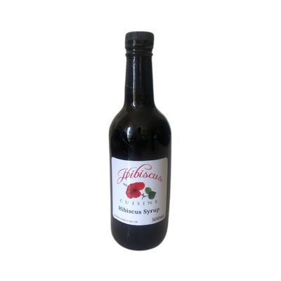 Hibiscus syrup (500ml)