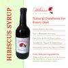 Hibiscus syrup (500ml) view 3
