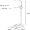440LB Capacity Physician Body Weight Scale Tool Ultrasonic Height Body Fat Analyzer,Professional Multifunctional Medical Scale with LCD Display for Weight/Height/Obesity Value/BMI Measuremen view 3