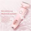 2 in 1 Electric Shaver Multifunctional Portable Hair Removal with Digital Display Wet and Dry Suitable for Armpits Private Parts Legs Face Arms view 2