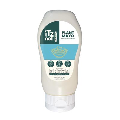 iTz noT jusT Mayonaise(Pack of 1, 300ml) The Creamy and Vegan Mayonaise, No Refined Sugars and Bad Quality Oils Used, Best Yayonasie for Salads, Sandwiches and Burgers
