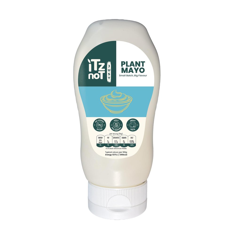 iTz noT jusT Mayonaise(Pack of 1, 300ml) The Creamy and Vegan Mayonaise, No Refined Sugars and Bad Quality Oils Used, Best Yayonasie for Salads, Sandwiches and Burgers