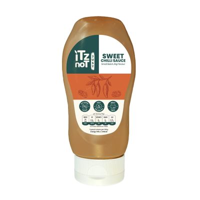 iTz noT jusT Sweet Chilli (Pack of 1, 300ml) The Natural Blend of Sweet and Spicy, Vegan Sweet Chilli Sauce for Stir-Fry, Dipping and More