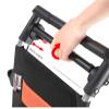 001,FreshCart Basics Ultra-Light Transport Wheelchair - Folding Portable Wheelchair with Hand Brake - Trolleys for Elderly Aircraft Travel view 4
