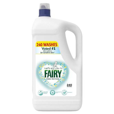 Fairy Super Concentrate Fabric Softener Laundry Liquid Conditioner Sensitive, 4.8L (240 Wash), Shop Nova