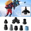 1Pc Rubber Anti-Skid Grip Nonslip Walking Stick Pad Caps End Bottom Crutch Tip Replacement Head Protectors Cane Tip Feet view 2