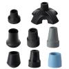 1Pc Rubber Anti-Skid Grip Nonslip Walking Stick Pad Caps End Bottom Crutch Tip Replacement Head Protectors Cane Tip Feet view 4