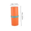 CAXUSD 2pcs Portable Toothbrush Holder Case for Travel Wash Cup Organizer Toothbrush Travel Storage Box view 4