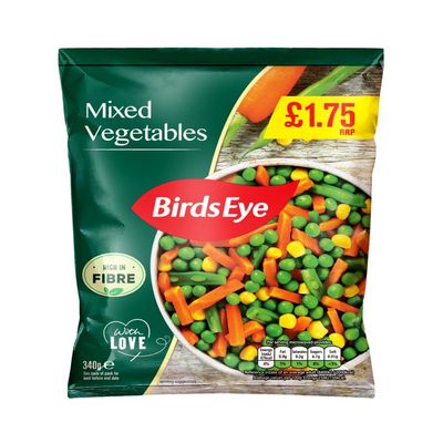 MyAfricaStore PM 1.75 Birds Eye Mixed Vegetables 16x340g