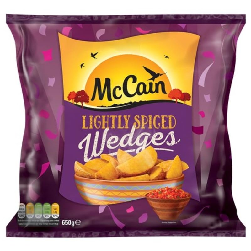 MyAfricaStore McCain Spicy Wedges CASE 16x650g