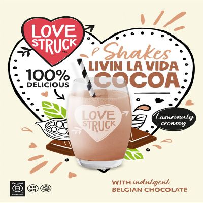 MyAfricaStore Love Struck Milkshake Chocolate(Vida Cocoa) 25x160g