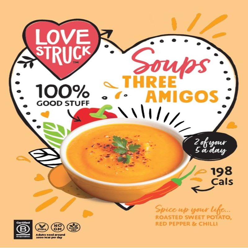 MyAfricaStore Love Struck Soup Three Amigo's 20x215g