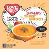 MyAfricaStore Love Struck Soup Three Amigo's 20x215g view 1
