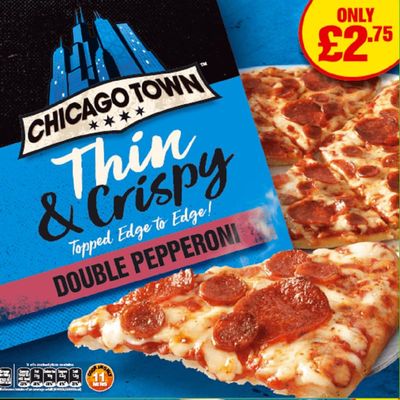 MyAfricaStore PM 2.75 Chicago Town Thin one Double Pepperoni 6x325g