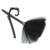 Didiseaon Halloween Witch Broomstick Broom Prop for Adults Costume Accessory Decorations view 1