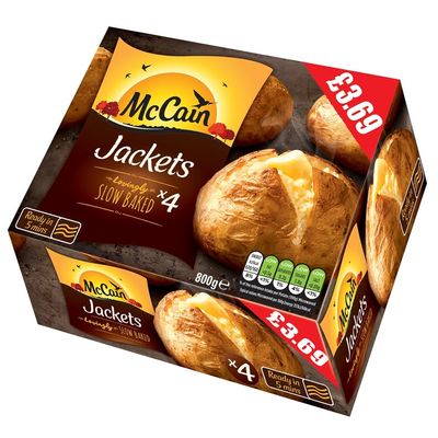 MyAfricaStore PM 3.69 McCains 4pk Jacket Potato 8x800g