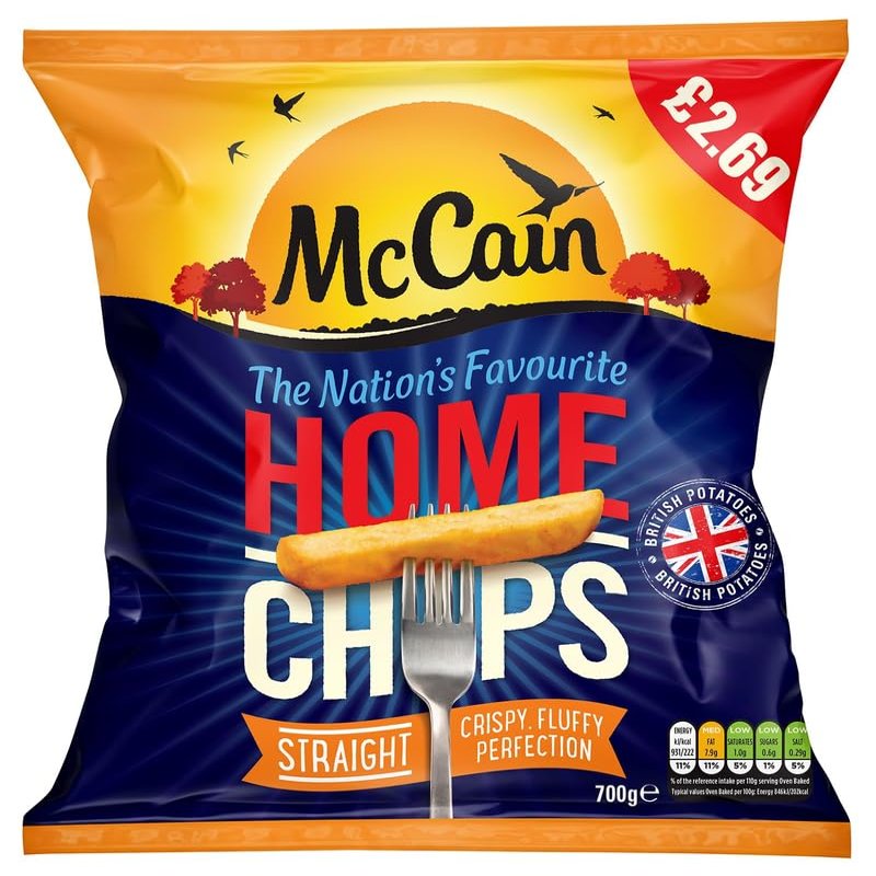 MyAfricaStore PM 2.69 McCains Home Chip CASE 15x700g