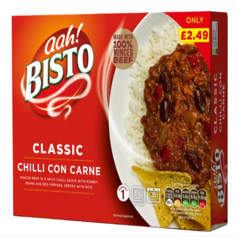 MyAfricaStore PM 2.49 Bisto Chilli Carne 6x375g