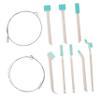 Amosfun 5sets Ice Maker Gap Brush Cleaning Tool Kit Ice Machine Cleaner Scrubbing Brush for Home Use for Cleaning and Gaps view 3
