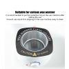 Professional Wax Warmer Collars, 10pcs Square Wax Heater Protective Rings Essential Salon Accessory with Eco Friendly Material for Home and Professionals Use view 2