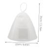 CALLARON White Felt Sauna Hat Glove and Cushion Set for Bath and Bathroom Use, Luxuriously Comfortable and Breathable Sauna Accessories Offering Comprehensive Protection for Hair and Hands view 4