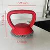 YZTOOM Cast Iron Scrubber, Iron Chainmail Scrubber Skillet Cleaner with Silicone Handle, Stainless Steel Chain Mail Scrubber for Cast Iron Skillets view 4