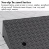 Rubber Driveway Ramp- Non-slip Wheelchair Threshold Ramps for Home Doorway, Car Kerb Curb Ramps for Garage Parking Lot view 3