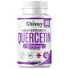 Pure Quercetin (Sophora Japonica) Supplement |1000mg Per Serving | 180 Vegan Capsules - 3 Month Supply | Natural Antioxidant | Made in The UK by Shivay Herbals view 1