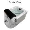 Acrylic Foot Spa Bathtub with Massage- Portable Deep Foot Bath Spa for Home Spa Treatment- Automatically Drain, Hot and Cold Water Adjustment- Foot Detox Bucket Tub- Pedicure Bowl view 2