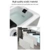 Acrylic Foot Spa Bathtub with Massage- Portable Deep Foot Bath Spa for Home Spa Treatment- Automatically Drain, Hot and Cold Water Adjustment- Foot Detox Bucket Tub- Pedicure Bowl view 3