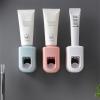 Csnbfiop Wall Mount Automatic Toothpaste Dispenser Waterproof Lazy Toothpaste Holder Bathroom Accessories No Punching view 4