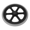 14 Inch Wheelchair Wheel Replacement Sturdy PU Material, Explosion Proof Bearing, Non Slip Design, 350x30mm Tire, 12mm Inner Diameter, for Wheelchairs, Walkers, Mobility Aids