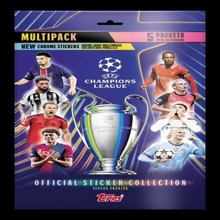 TOPPS Multipack Ucl 24-25 Trading Cards Ucl 24-25