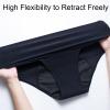WPJQJWD Menstrual Leakproof Panties, Physiological Breathable Panties Leakproof Period Underwear Menstrual Briefs Women Washable Reusable view 3