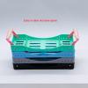 Bceer-EU 2pcs Dental Sterilization Box Composite Resin Filler Spatulas Instrument Placing Case Disinfection Tray Rack Dentistry Tools(Size:L,Color:Blue) view 3