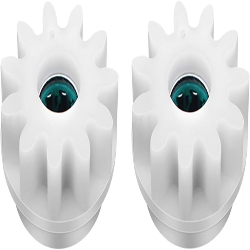 2Pcs White Easy Mop Pedal One Way Clutch Mops Bearing Bucket Gear for OCedar Easywring RinseClean Wheel Bearing Grease Bucket Bearing Spin Mop Bucket Replacement Bearing Mopping