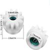 2Pcs White Easy Mop Pedal One Way Clutch Mops Bearing Bucket Gear for OCedar Easywring RinseClean Wheel Bearing Grease Bucket Bearing Spin Mop Bucket Replacement Bearing Mopping view 3
