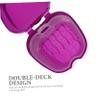Beaupretty 6pcs Orthodontic Denture Box Retainer Case Storage for False Denture Box Holder for Teeth Case for Daily Use view 4