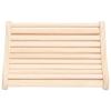 Iiaky Sauna Headrest Solid Wood Pine,Sauna Headrest, Comfortable Sauna Pillow Wood, Sauna Neck Support Leg Rest Backrest Sauna Accessories, for Spa Massage Room Steam Bath view 2