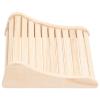 Iiaky Sauna Headrest Solid Wood Pine,Sauna Headrest, Comfortable Sauna Pillow Wood, Sauna Neck Support Leg Rest Backrest Sauna Accessories, for Spa Massage Room Steam Bath view 3