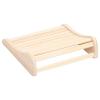 Iiaky Sauna Headrest Solid Wood Pine,Sauna Headrest, Comfortable Sauna Pillow Wood, Sauna Neck Support Leg Rest Backrest Sauna Accessories, for Spa Massage Room Steam Bath view 4