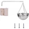 ARMYJY Sauna Aroma Bowl,12Cm Heatable Aroma Oil Bowl Cup Stainless Steel Hanging Container With Swinging Arm view 1