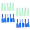 FOMIYES 100pcs Prison Toothbrushes Mini Small Finger Toothbrushes Tiny Teeth Clean Tools for Travel Use view 2
