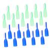 FOMIYES 100pcs Prison Toothbrushes Mini Small Finger Toothbrushes Tiny Teeth Clean Tools for Travel Use view 3